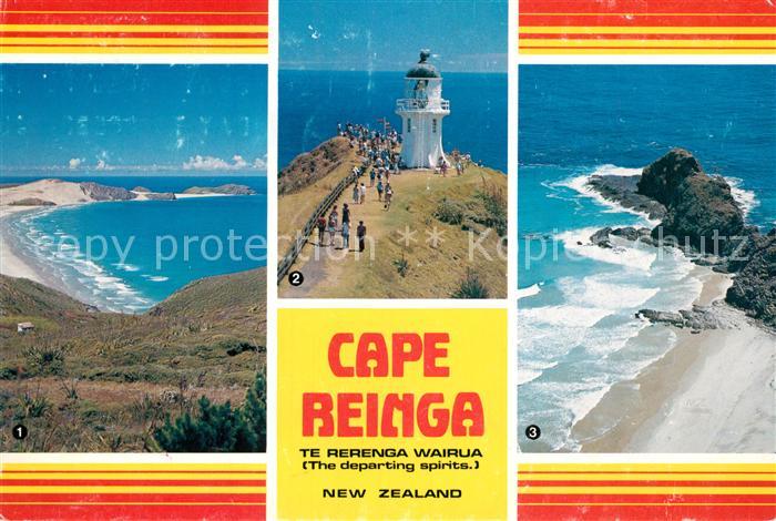 New Zealand Cape Reinga Lighthouse Cape Maria van Diemen