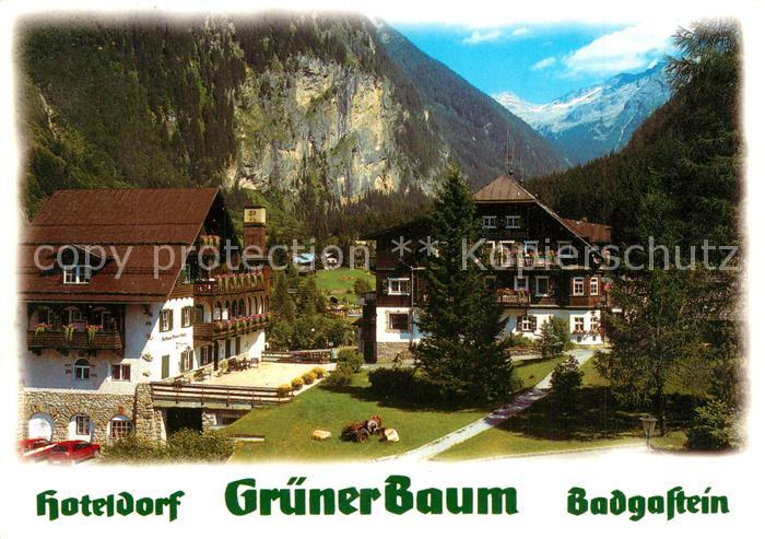 Badgastein Hoteldorf Gruener Baum Naturschutzgebiet Koetschachtal