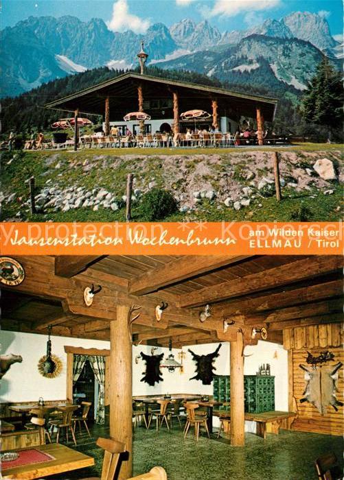 Ellmau Tirol Jausenstation Wochenbrunn am Wilden Kiser