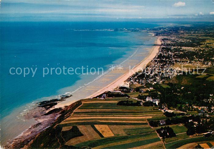 Carolles Edenville et Jullouville et ses plages vue aérienne
