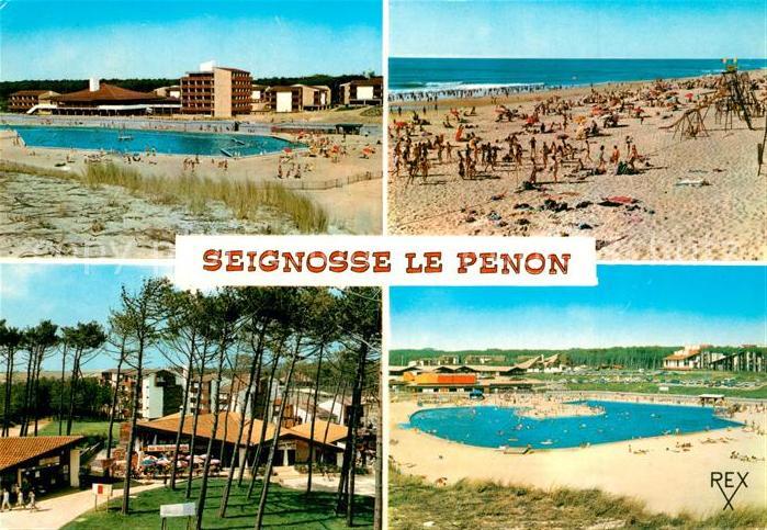 Seignosse Le Penon Piscine et Village Vacances Tourisme Plage Centre Commercial