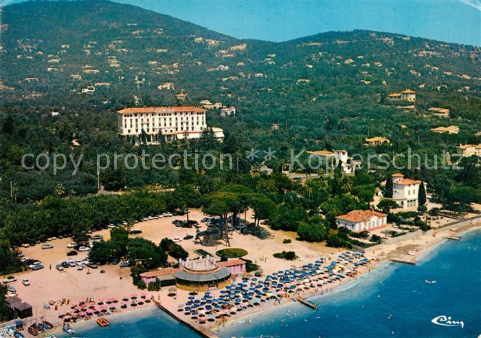 Beauvallon Grimaud Hotel du Golf Plage Golfe de Saint Tropez vue aérienne