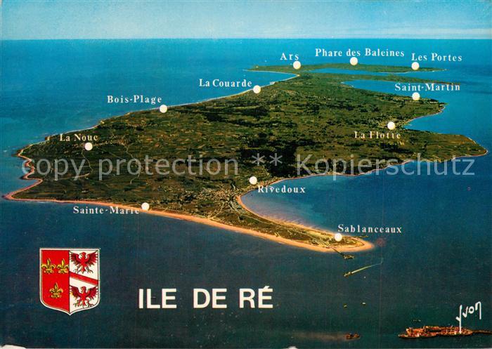 Ile de Re Vue aérienne