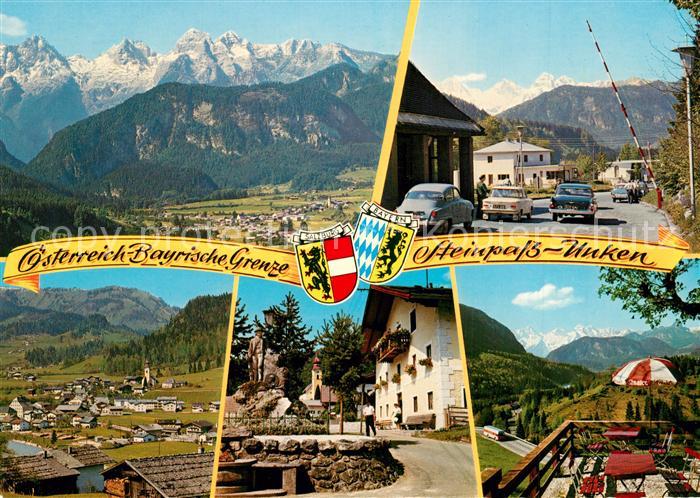 Melleck Steinpass Loferer Steinberge Grenze Unken Saalachtal Gasthof