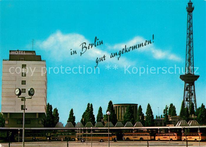 Berlin Omnibus Bahnhof Funkturm