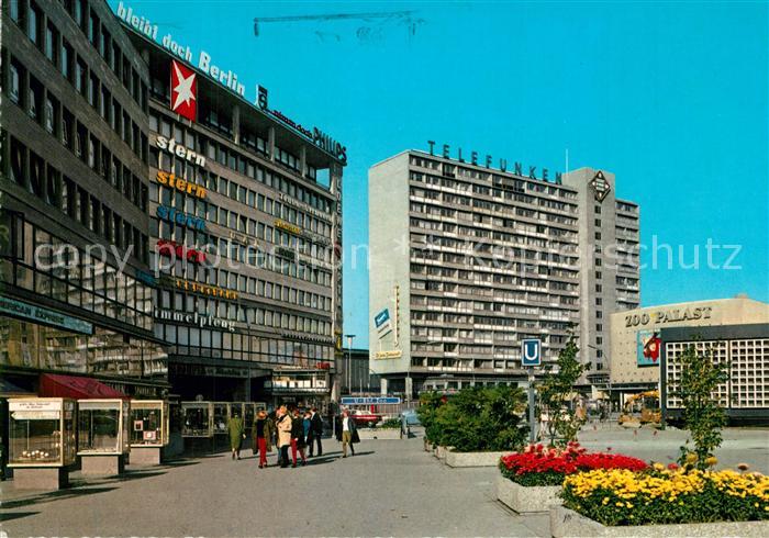 Berlin Hochhaeuser am Zoo Breitscheidplatz