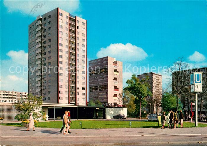 Berlin Hansaviertel Hochhaeuser