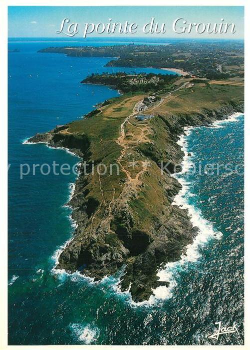 Cancale La pointe du Grouin vue aérienne