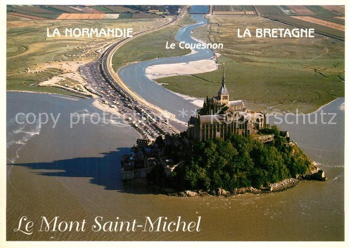 Le Mont-Saint-Michel Vue aérienne