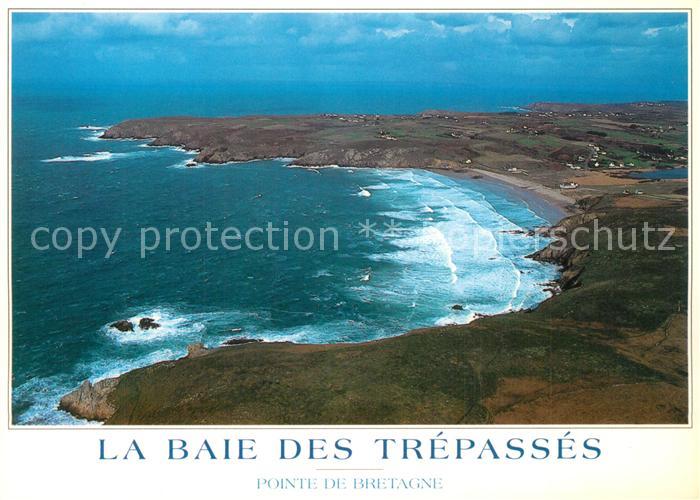 Pointe du Raz La Baie des Trépassés vue aérienne