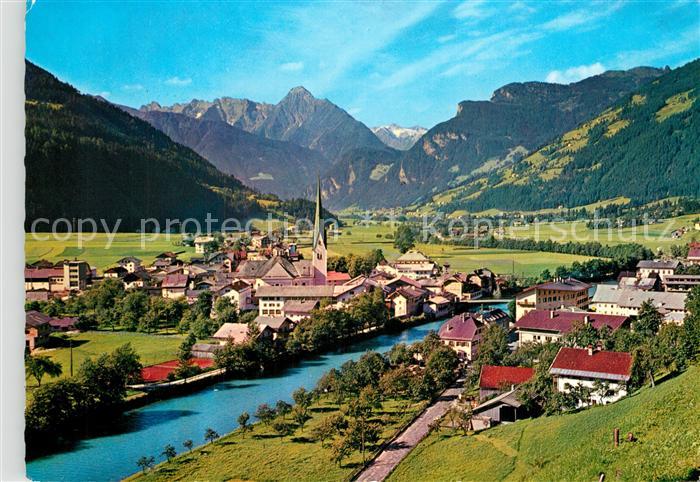 Zell Ziller Tirol Gesamtansicht Landschaftspanorama Zillertaler Alpen