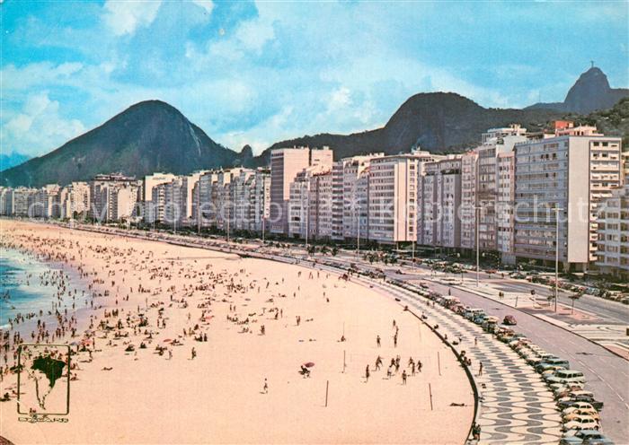 Rio de Janeiro Praia do Leme Beach