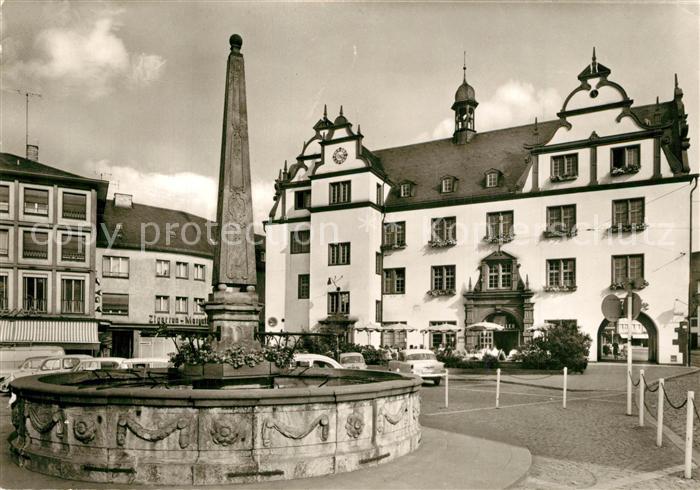 Darmstadt Rathaus Marktbrunnen
