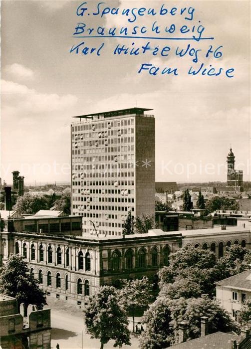 Braunschweig Technische Hochschule Carola Wilhelmina Hochhaus