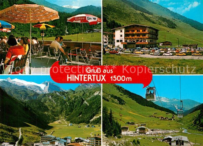Hintertux Zillertal Hotel Pension Neu Hintertux Landschaftspanorama Alpen