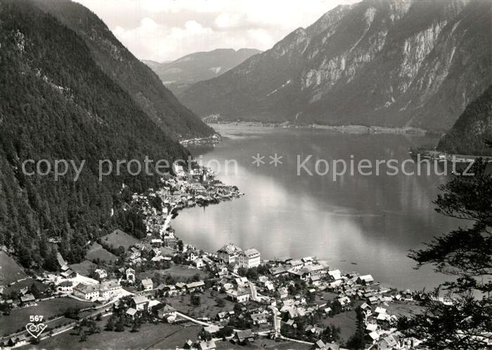 Hallstatt Austria Panorama Hallstaetter See Alpen