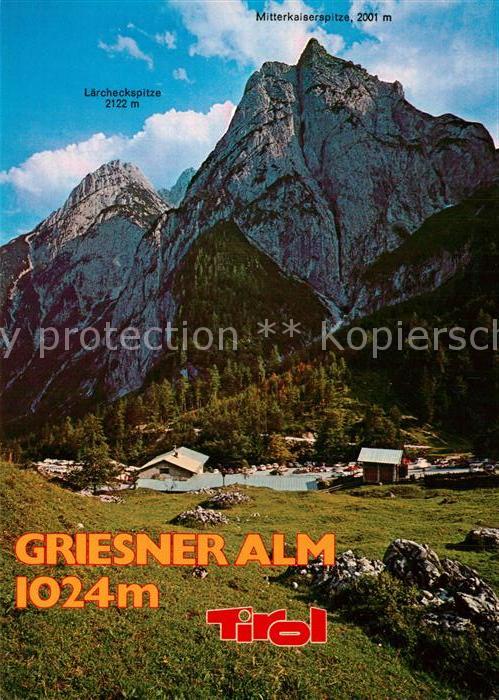 Kirchdorf Tirol Unterkunftshaus Alpengasthaus Griesneralm am Wilden Kaiser Kaise