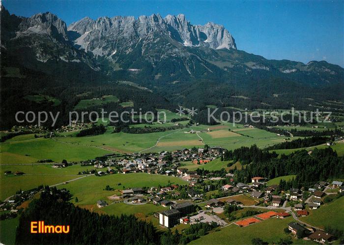 Ellmau Tirol Fliegeraufnahme