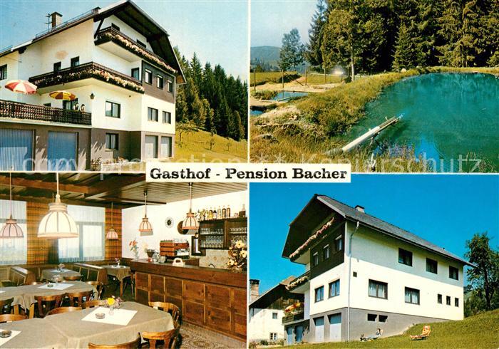 Wieting Gasthof Pension Bacher Gaststube Fischteich