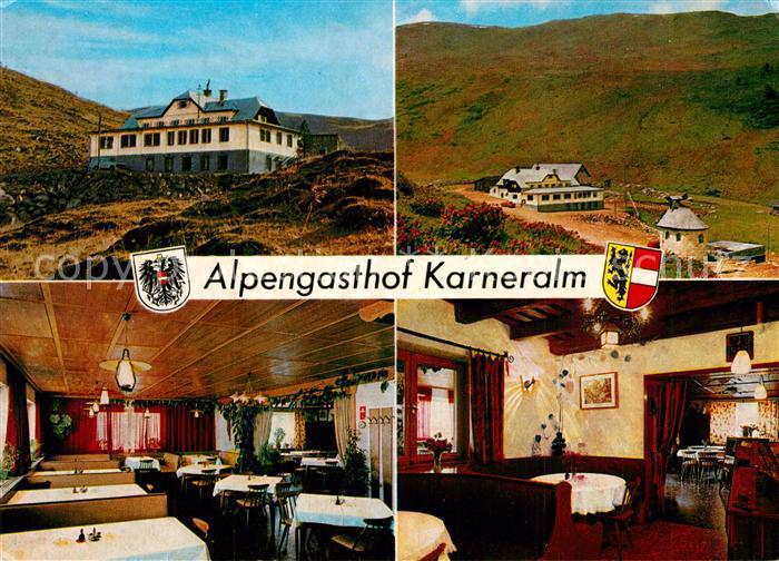 Ramingstein Nockgebiet Karneralm Gastraeume