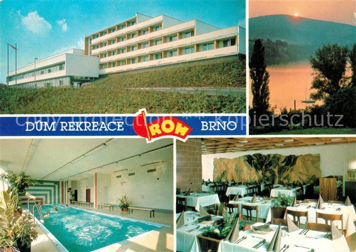 Brno Bruenn Duem Rekreacne Hallenbad Gaststube