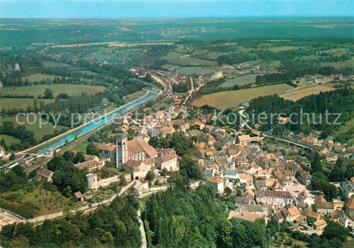 Chatel-Censoir Vue generale aerienne