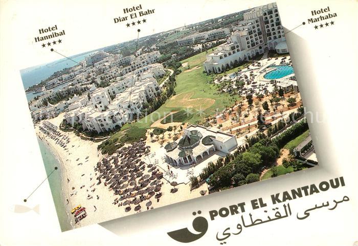 Port El-Kantaoui Hotel Hannibal Hotel Diar El Bahr Hotel Marhaba Fliegeraufnahme