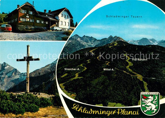 Schladming Obersteiermark Schladminger Huette Gipfelkreuz Schladminger Tauern Pl