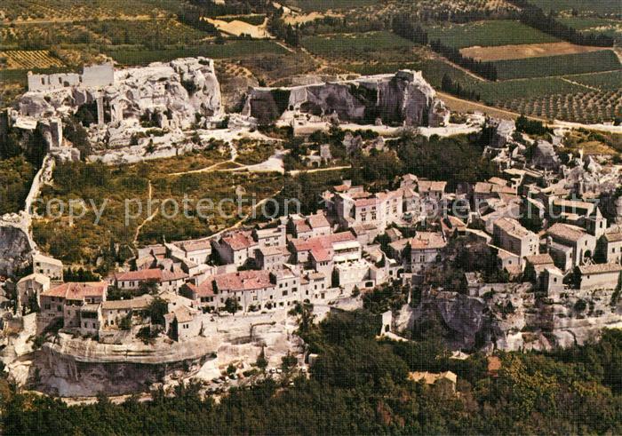 Les Baux-de-Provence Vue aerienne
