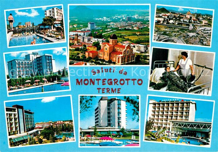 Montegrotto Terme Terme Euganee Teilansichten