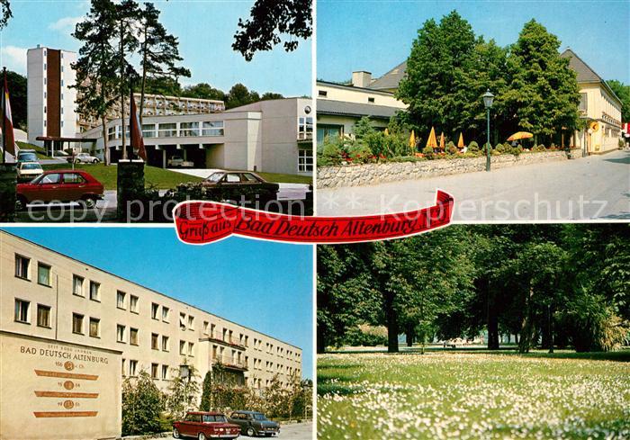 Bad Deutsch-Altenburg Kurzentrum Kaiserbad Kurhaus Neues Kurhaus Kurpark