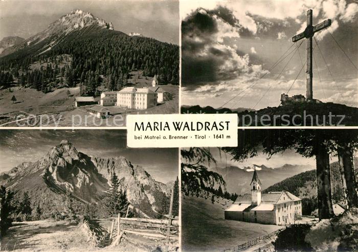 Matrei Brenner Maria Waldrast Gipfelkreuz Panorama Kirche