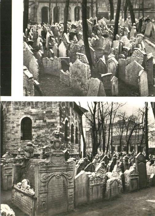 Prag Prahy Prague Alter juedischer Friedhof