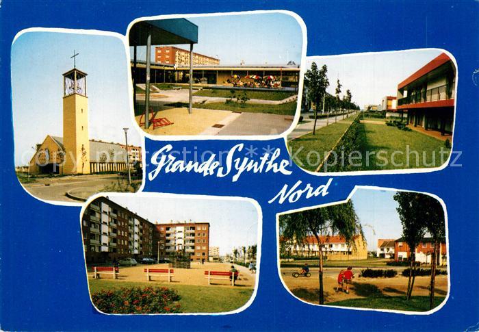 Grande-Synthe Nord Divers aspects du Centre Commercial Ouest