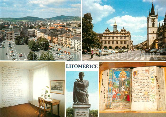 Litomerice Leitmeritz Nordboehmen Mirove namesti Okresni vlastivedne muzeum Pame