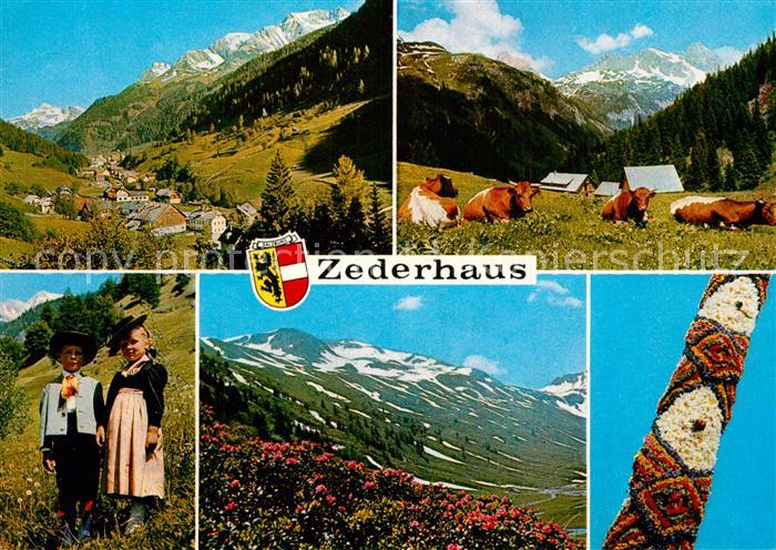 Zederhaus Teilansichten Kindertrachten