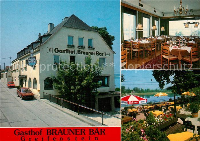 Greifenstein Niederoesterreich Gasthof Brauner Baer