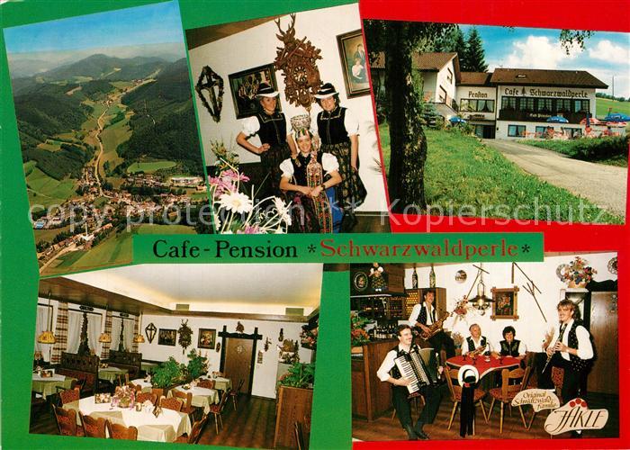 Oberprechtal Panorama Cafe Pension Schwarzwaldperle Gastraeume Musikkapelle