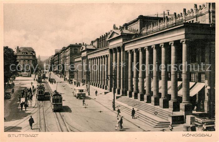 Strassenbahn Stuttgart Koenigsbau