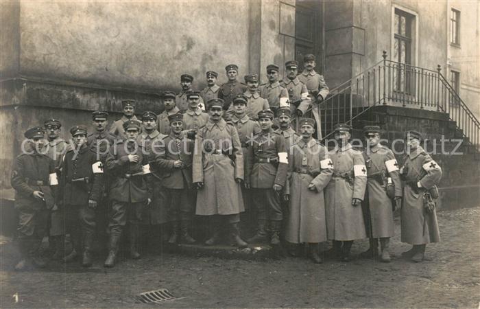 Militaria Gruppenfoto WK1