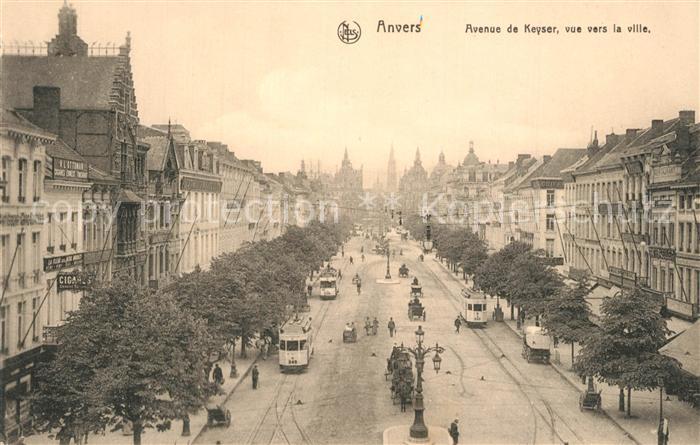 Strassenbahn Anvers Avenue de Keyser