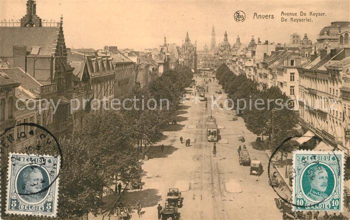 Strassenbahn Anvers Avenue de Keyser