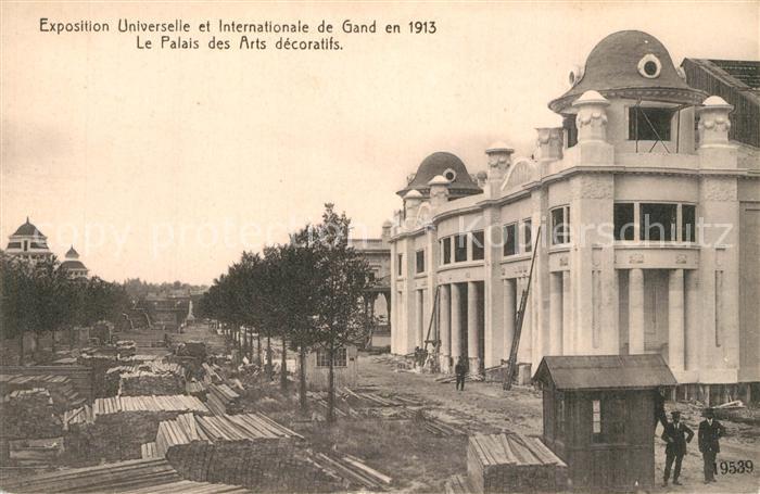 Exposition Universelle Gand 1913 Palais des Arts decoratifs