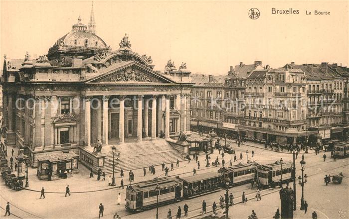 Strassenbahn Bruxelles Bourse