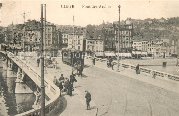 Strassenbahn Liege Pont des Arches