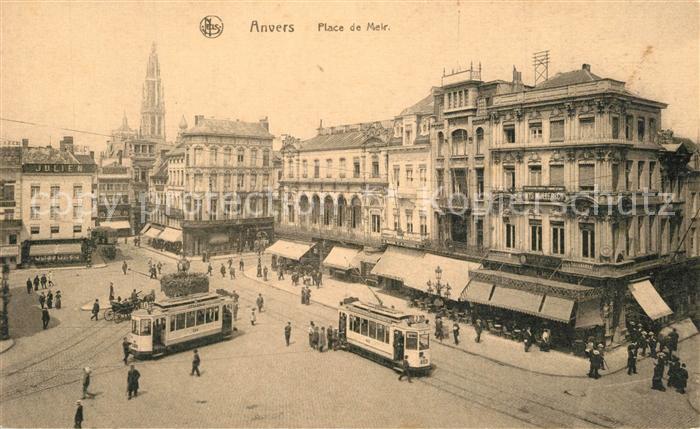 Strassenbahn Anvers Place de Meir