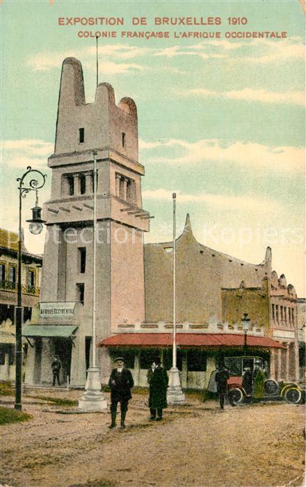Exposition Universelle Bruxelles 1910 Colonie Francaise Afrique Occidentale