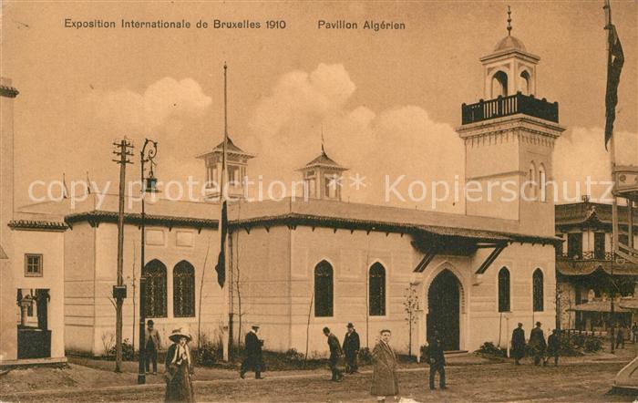 Exposition Universelle Bruxelles 1910 Pavillon Algerien