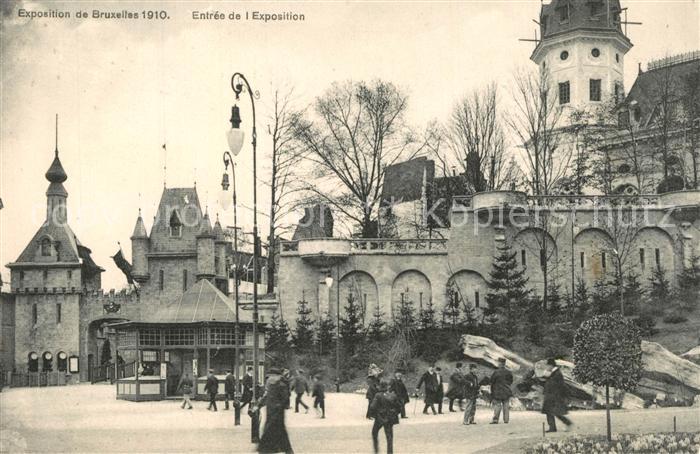 Exposition Universelle Bruxelles 1910 Entree