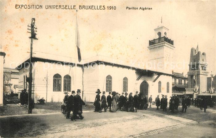 Exposition Universelle Bruxelles 1910 Pavillon Algerien